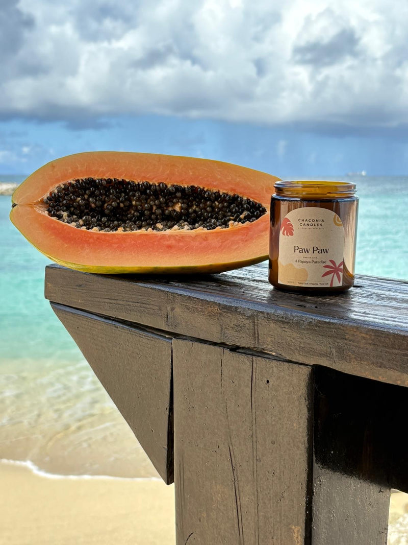 Paw Paw Candle | Postcards from the Caribbean Collection