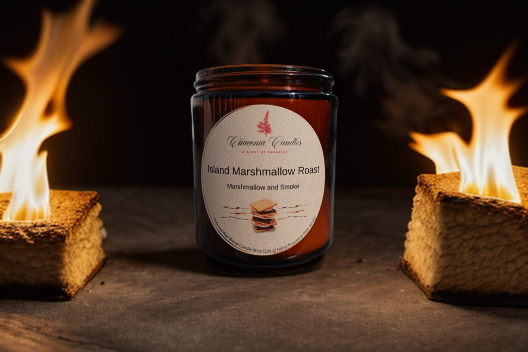 Island Marshmallow Roast — Candle