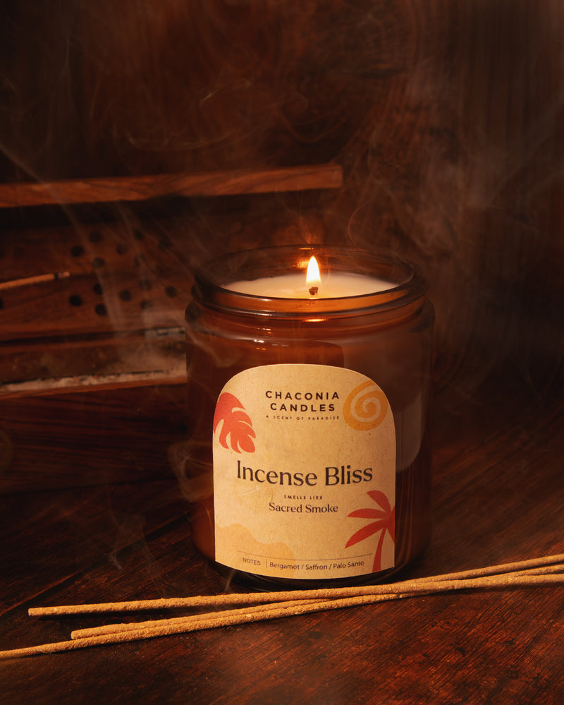Incense Bliss Candle | Smoke & Spice Collection