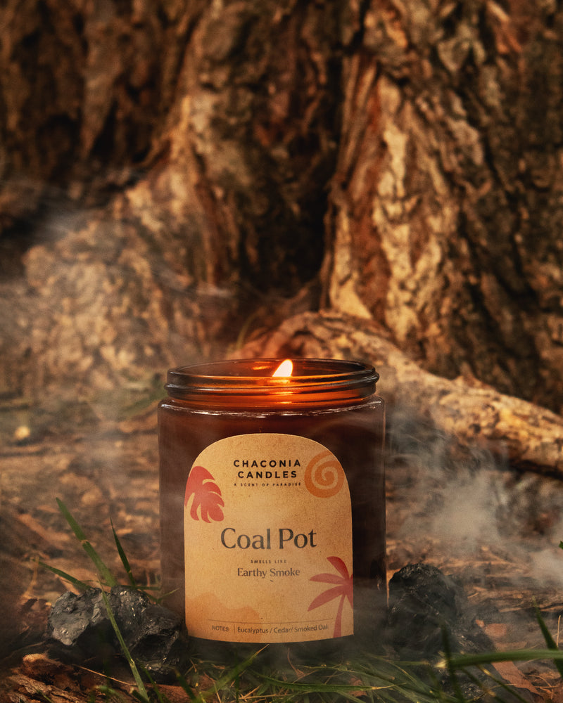 Coal Pot Candle | Smoke & Spice Collection