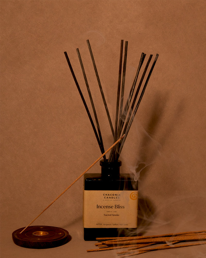 Incense Bliss Reed Diffuser | Smoke & Spice Collection