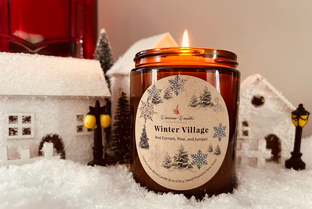 Winter Village — Candle